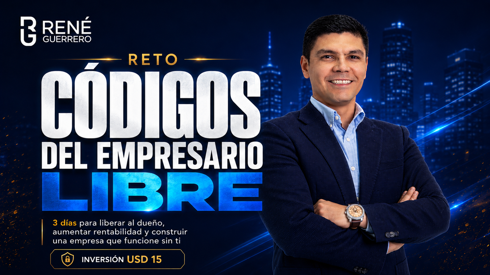 René Guerrero presenta el Reto Empresario 4H